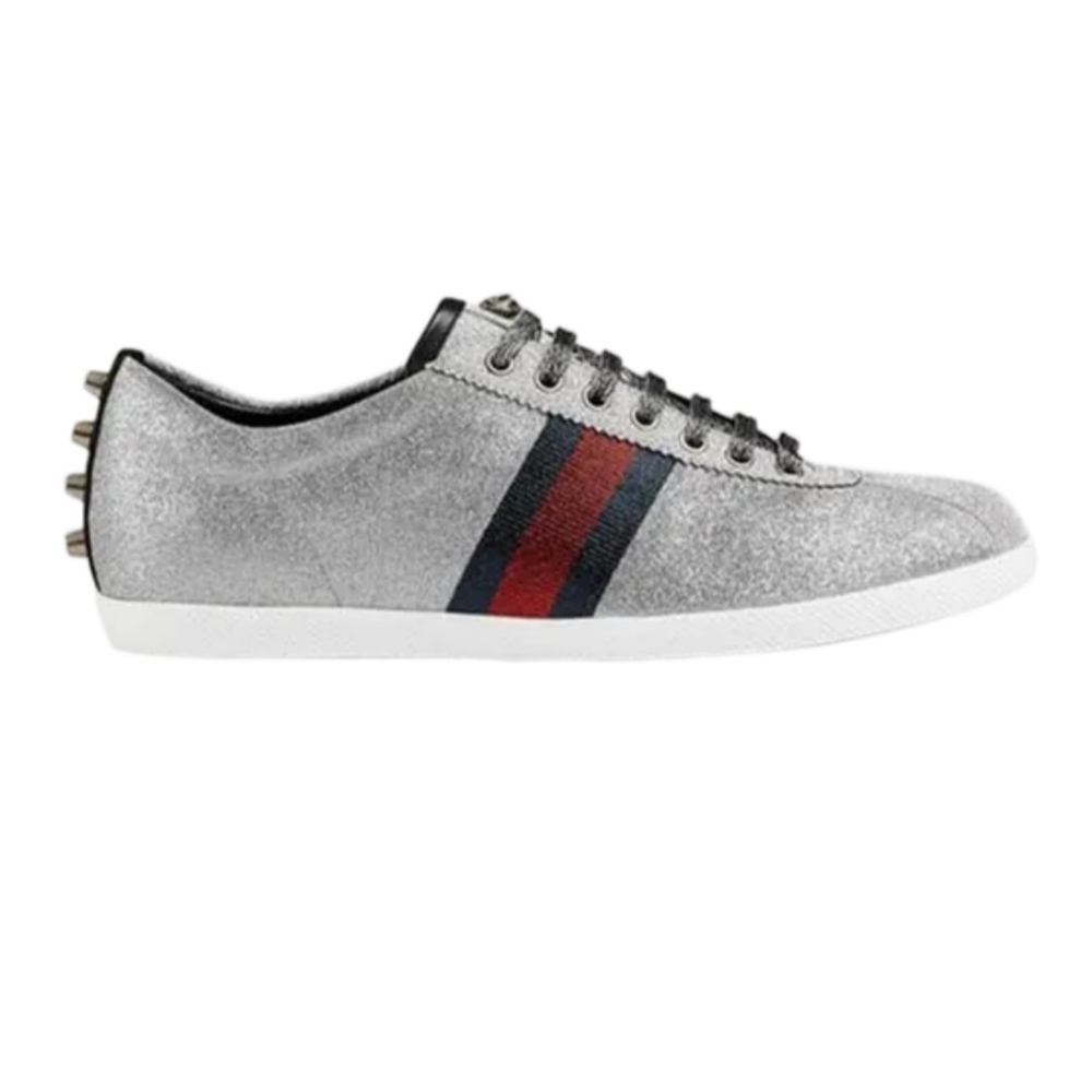 Gucci Web Bambi Sneakers 'GLITTER STUDS' IOB